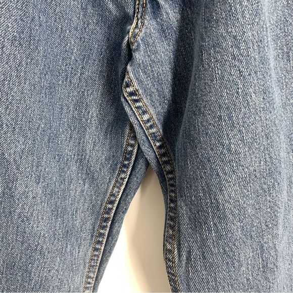 Levis 550 Relaxed Fit Straight Leg Men’s 100% Cotton Med Wash Jeans - Picture 8 of 9